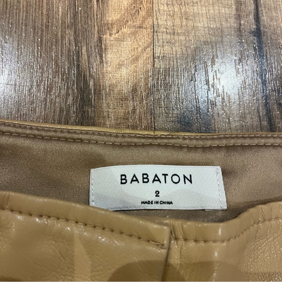 Aritzia Babaton Faux Leather Pants - Picture 2 of 3